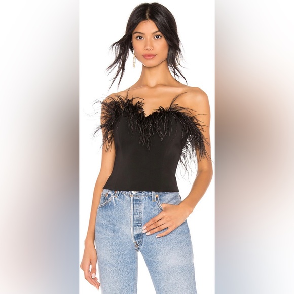 REVOLVE LPA Aida Top in Black - Picture 2 of 5